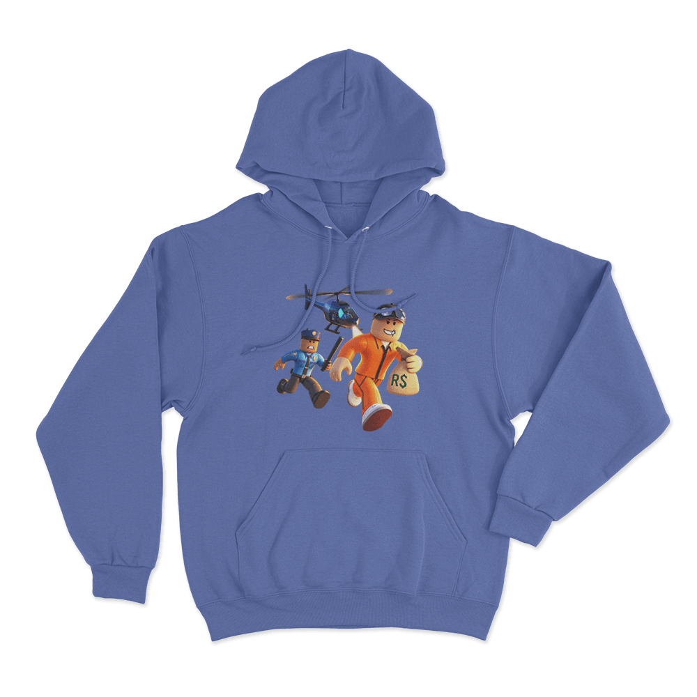 Jailbreak Chase Unisex Hoodie Blue Jailbreak Chase Unisex Hoodie Blue