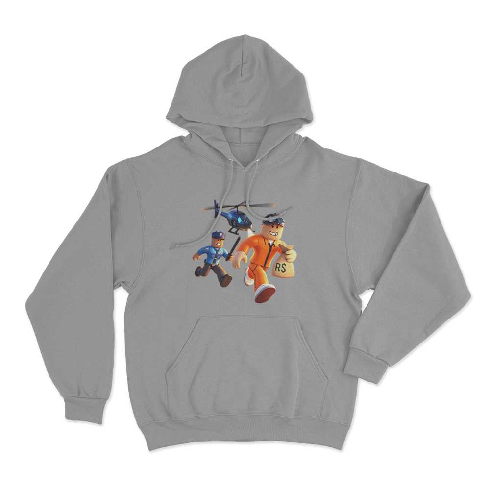 Jailbreak Chase Unisex Hoodie Grey Jailbreak Chase Unisex Hoodie Grey