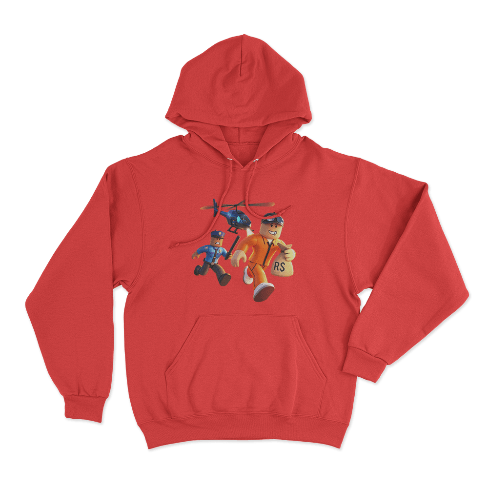 Jailbreak Chase Unisex Hoodie Red Jailbreak Chase Unisex Hoodie Red