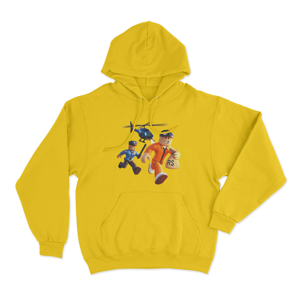Jailbreak Chase Unisex Hoodie Yellow Jailbreak Chase Unisex Hoodie Yellow