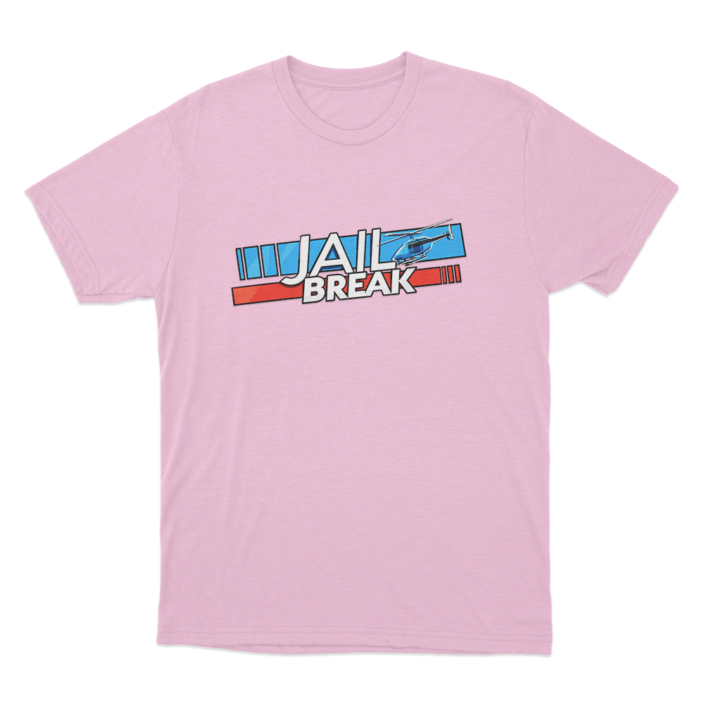 Jailbreak Logo Unisex T Shirt Pink Jailbreak Logo Unisex T Shirt Pink