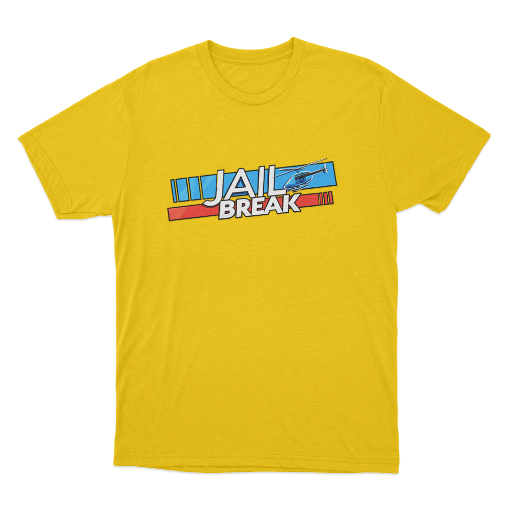 Jailbreak Logo Unisex T Shirt Yellow Jailbreak Logo Unisex T Shirt Yellow