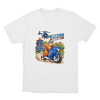 Jailbreak Motorcycle Escape Chase Unisex T Shirt White